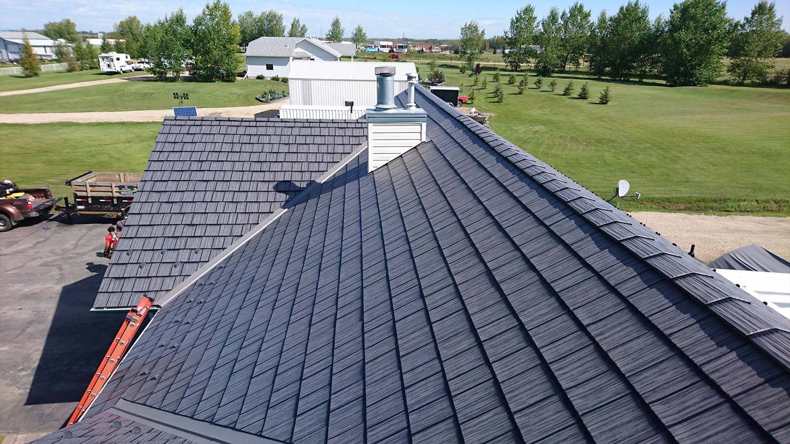 Standing seam install detail
