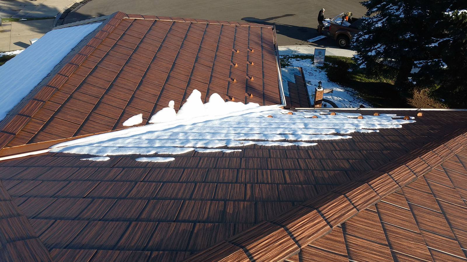 Custom gutters install